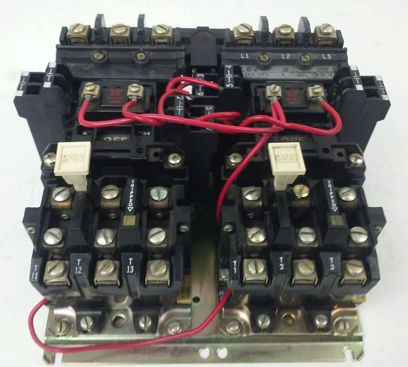 ALLEN BRADLEY, 520E-BOD , SER. C, STARTER, SIZE 1, 600V, 27A, 3PH, 120V COIL