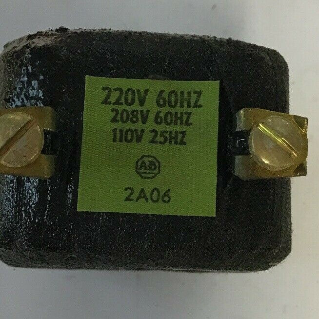 ALLEN BRADLEY 2A06 COIL 220V.60HZ/208.60HZ/110.25HZ