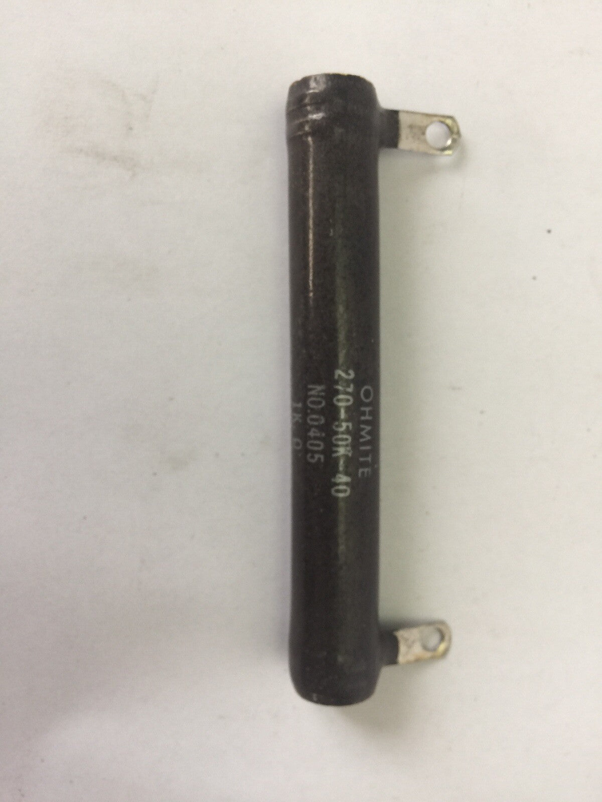 OHMITE 270-50K-40 RESISTOR NO. 0405 1K OHMS 50 WATTS (LOT OF 6)