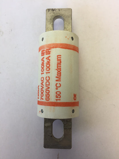 GOULD SHAWMUT AMPTRAP A70P125-4 SEMICONDUCTOR FUSE 125AMP 700VAC 650VDC