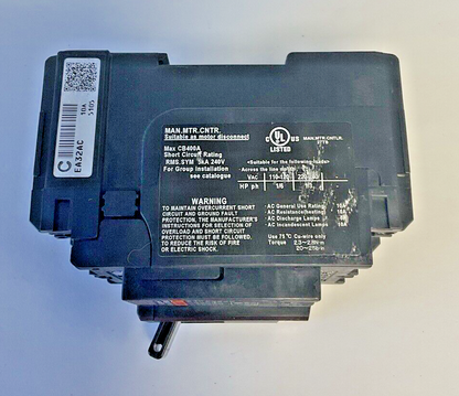 FUJI ELECTRIC EA32AC CIRCUIT BREAKER 10A 240V 5KA