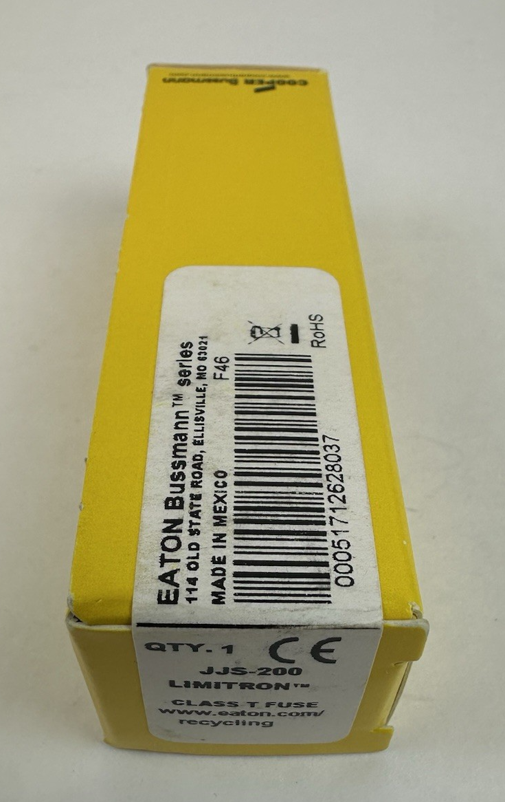 Bussmann JJS-200 JJS200 200A 600VAC JJS Limitron TRON Class T FAST ACTING Fuse