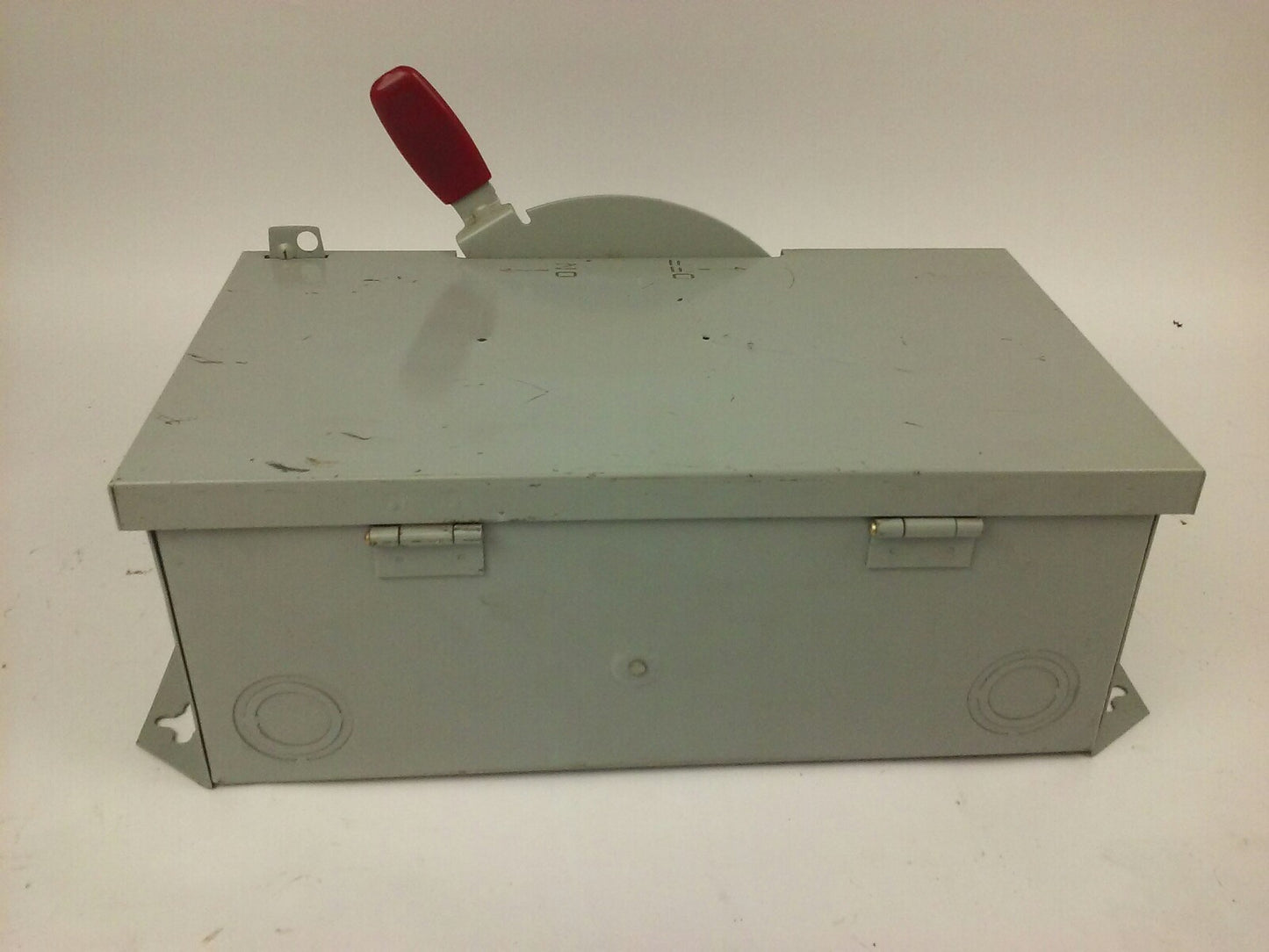 WESTINGHOUSE, HUN362, SAFETY SWITCH, 60A, 600V, 3P, TYPE 1 INDOOR, MISSING PARTS