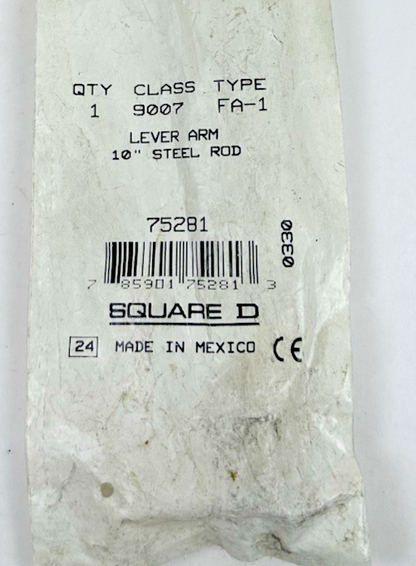Square D 75281 10" Lever Arm Class 9007 Type FA-1 Stainless Steel