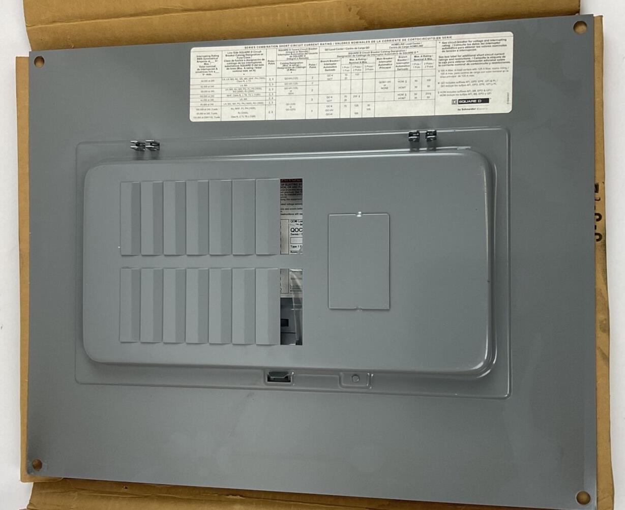 SQUARE D QOC16US DOOR/COVER ELECTRIC CABNET FRONT