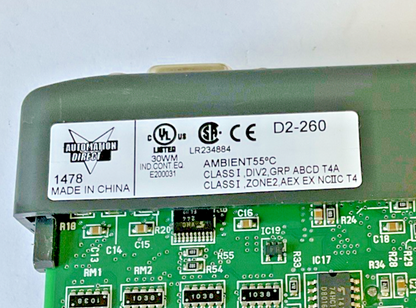 KOYO D2-260-CPU  AUTOMATION DIRECT CPU MODULE