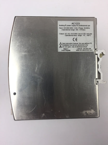 IFM AC1223 POWER SUPPLY INPUT 3AC400-500V 0.8A/PHASE OUTPUT DC-AS-i 30.5V/8A