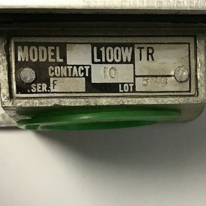 GOULD R.B.DENISON LIMIT SWITCH L100WTR-2M CONTACT 10