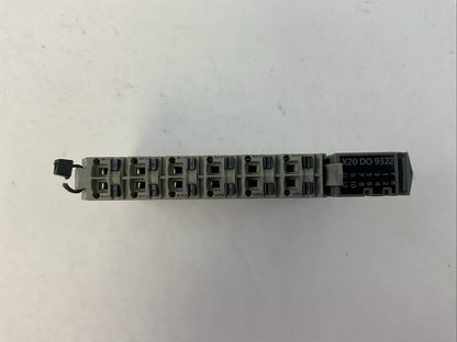 B&R X20D09322 REV I0 I/O MODULE X20BM11 REV H0