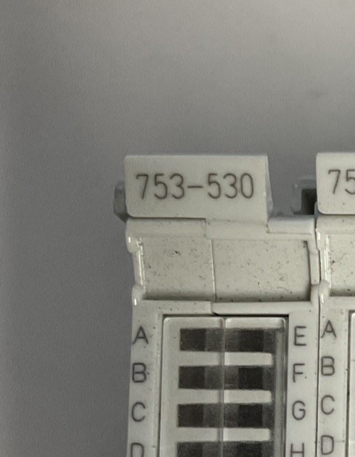 WAGO 753-530 OUTPUT MODULE 24VDC 0.5A 8DO***LOT OF 4***