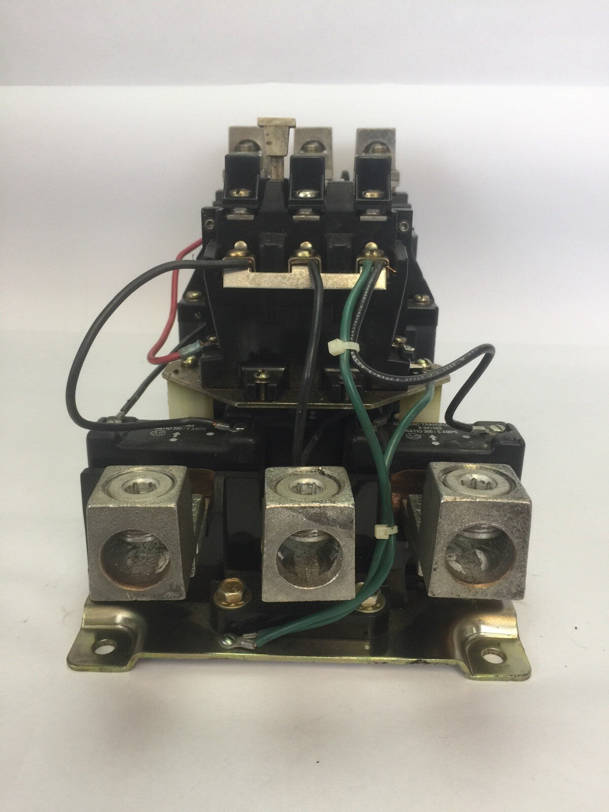 ALLEN BRADLEY 509-FO* SIZE 5 STARTER 600VAC 270A 200HP AF236 COIL 115-120V 60HZ