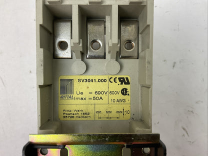 RITTAL SV3041.000 COMPONENT ADAPTOR 600V 50A