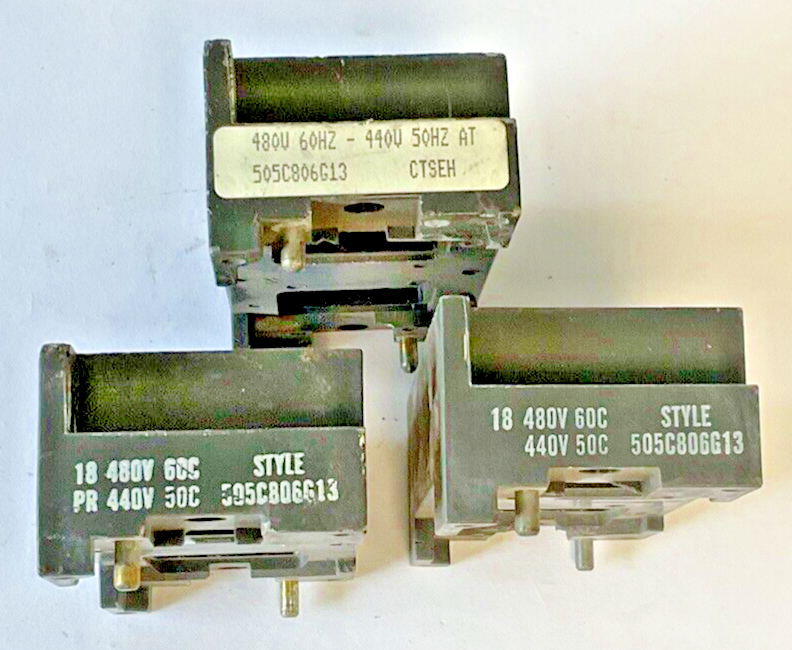 CUTLER HAMMER 505C806G13 COIL 480V 440V 60HZ 50HZ****LOTOF3****