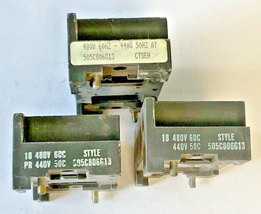 CUTLER HAMMER 505C806G13 COIL 480V 440V 60HZ 50HZ****LOTOF3****
