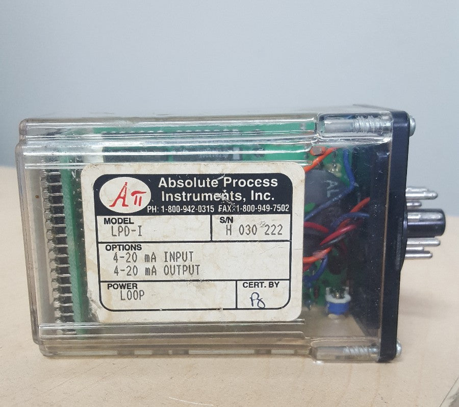 ABSOLUTE PROCESS INSTRUMENTS, INC. LPD-I POWER LOOP
