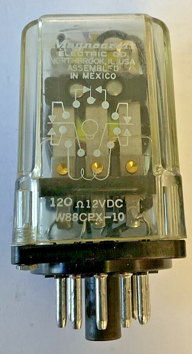 STRUTHERS-DUNN W88CPX-2 RELAY 12VDC 120VAC ***LOTOF2***