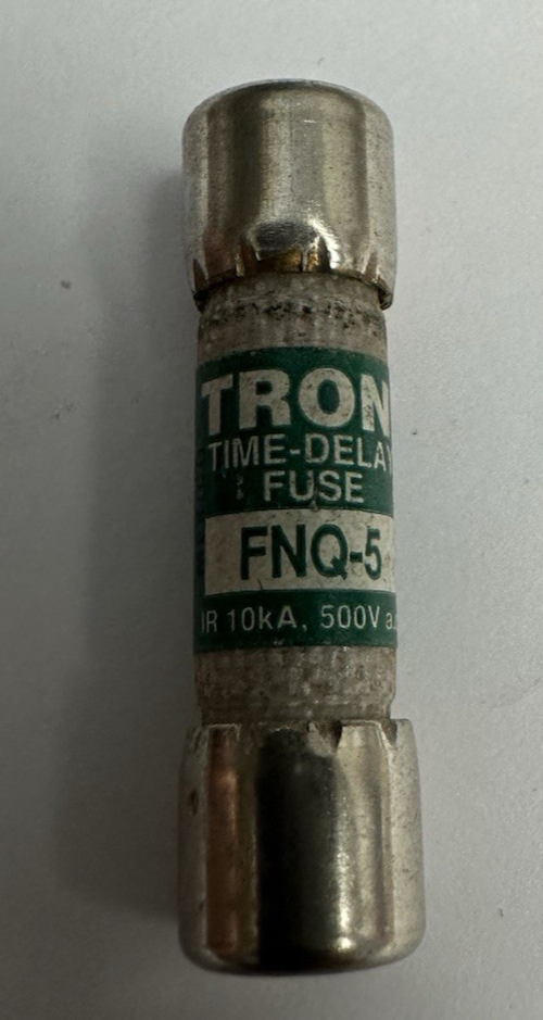 BUSSMANN TRON FNQ-5 TIME DELAY FUSE 5 A 500V *LOT OF 8*