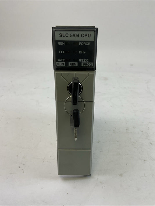 ALLEN BRADLEY 1747-L543 SER C SLC CONTROLLER PROCESSOR 1747-OS401 SER C FRN 11