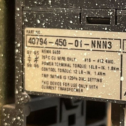ALLEN BRADLEY 104-B250ND3 SER B REVERSING STARTER 600VAC 304A 3PH 300HP