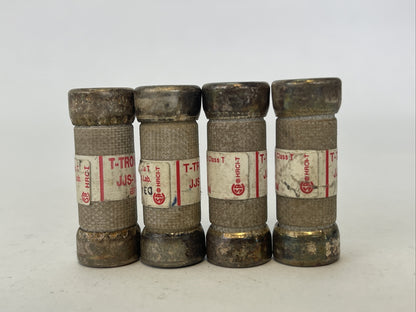 BUSSMAN JJS-10 T-TRON FUSE 10AMP 600VAC (LOT OF 4)