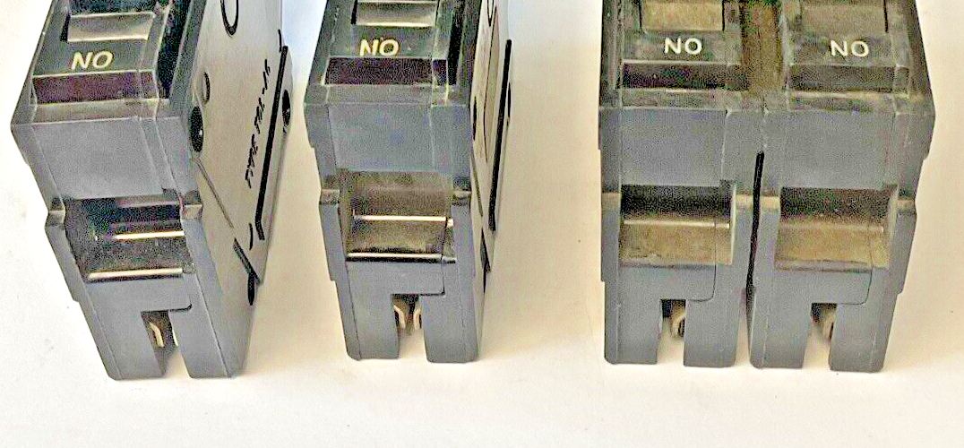 GENERAL ELECTRIC TQL CIRCUIT BREAKERS TQL1120,TQL1150,TQL2140 120/240VAC LOTOF3