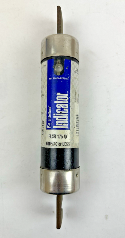 LITTELFUSE FLSR 175 ID 175A 600VAC/300V RK5 TIME DELAY INDICATOR FUSE