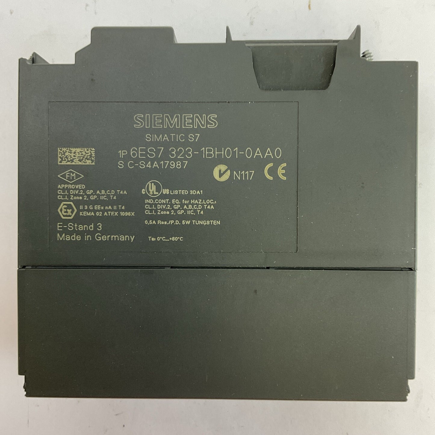 SIEMENS 1P 6ES7 323-1BH01-0AA0 SIMATIC S7 I/O MODULE