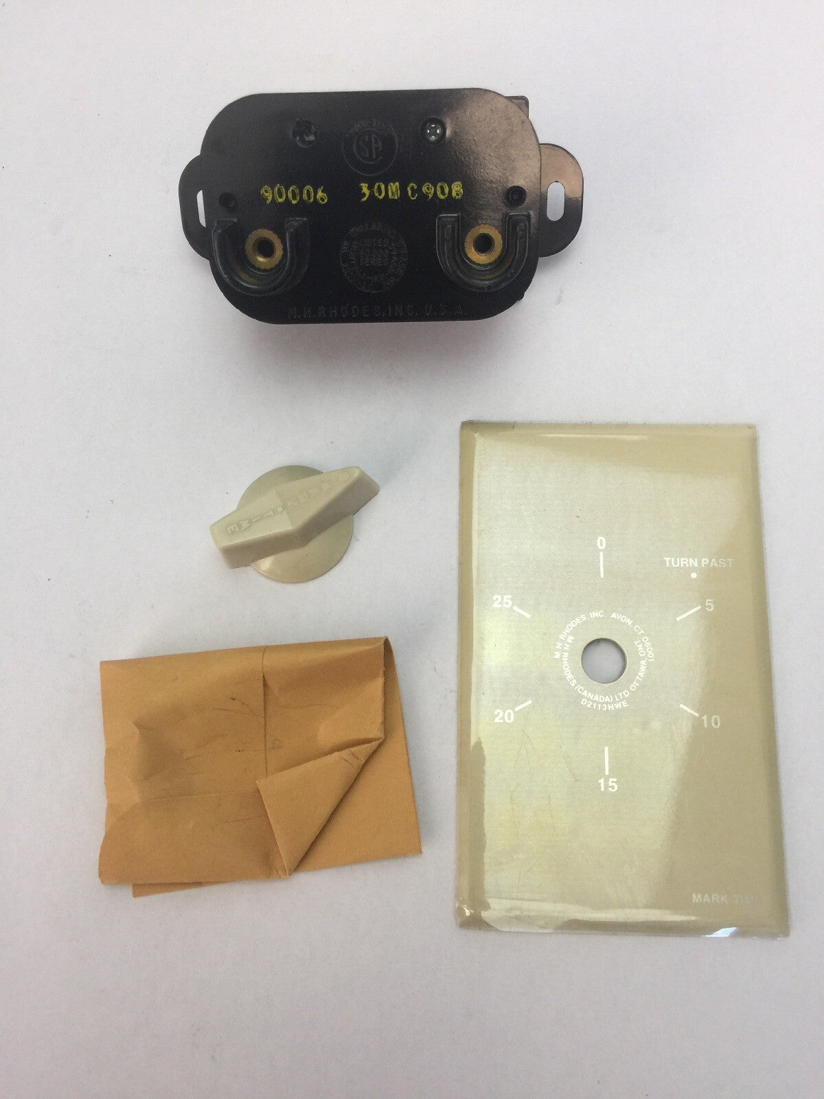 MARKTIME 90006 WALL BOX TIME SWITCH 30 MIN OFF TYPE WITHOUT HOLD 20A 125VAC 1HP