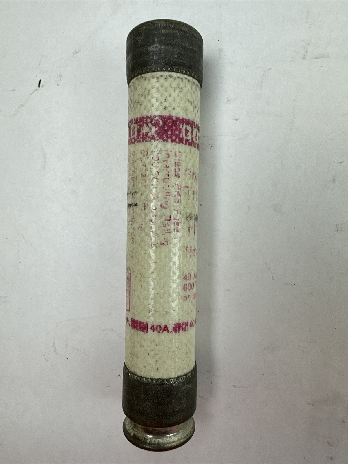 GOULD SHAWMUT TRS40R TIME DELAY FUSE 40AMP 600VAC (LOT OF 5)