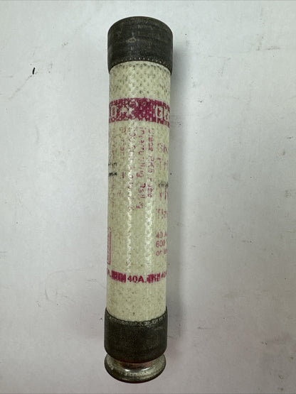 GOULD SHAWMUT TRS40R TIME DELAY FUSE 40AMP 600VAC (LOT OF 5)
