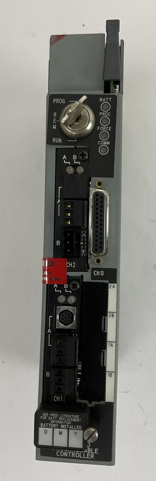 ALLEN BRADLEY 1785-L60B PLC 5/60 PROCESSOR MODULE SERIES C 3.3A AT 5VDC