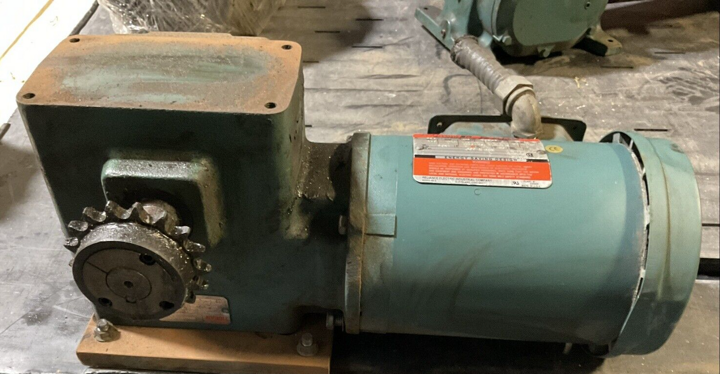 RELIANCE ELECTRIC P56H1441X-UZ MOTOR 1HP 1725RPM 3.4A 208-230/460-480V MR94619L1