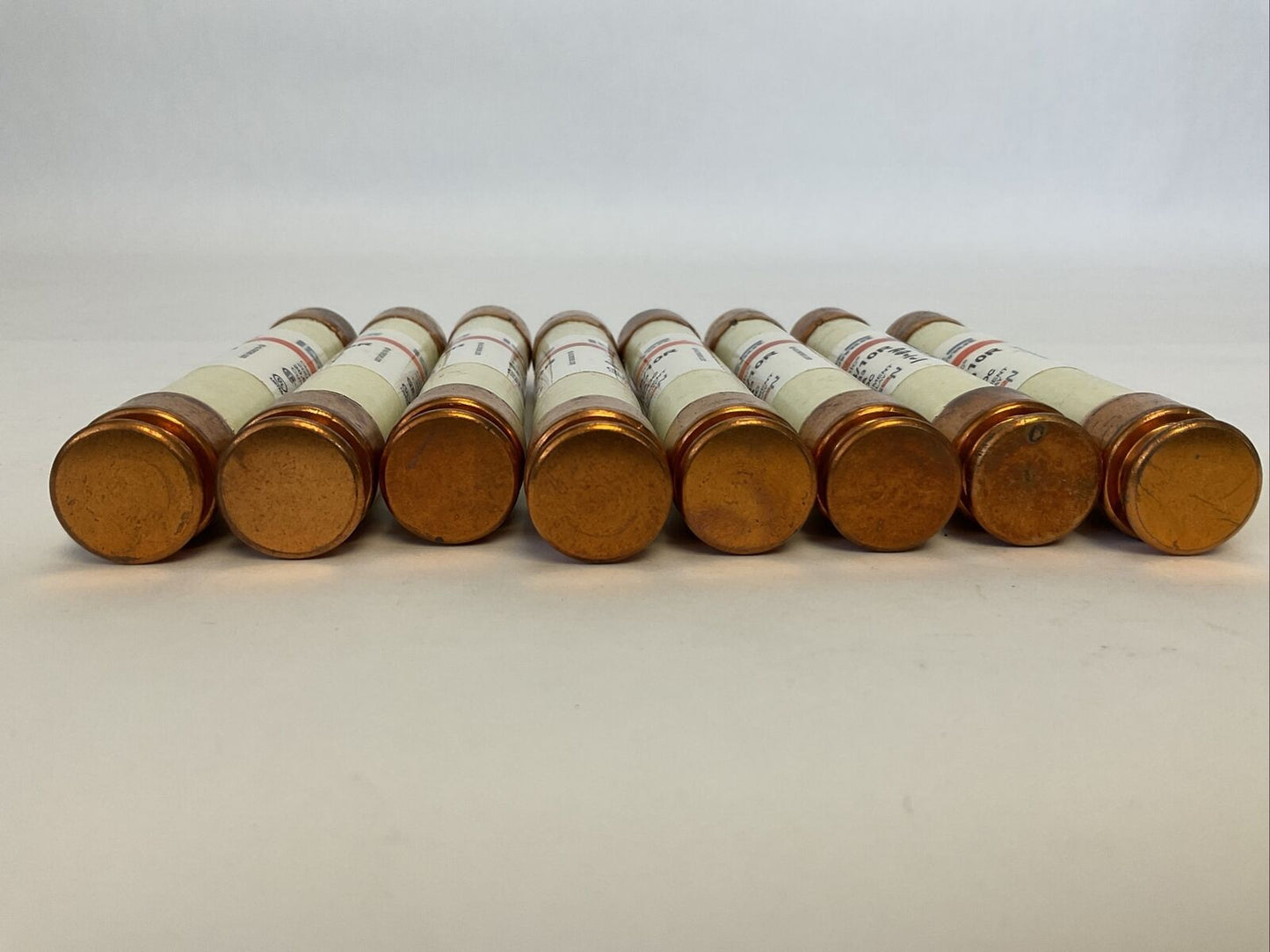 FERRAZ SHAWMUT TRS2-8/10R 2 8/10A 600V TRI-ONIC FUSE DUAL ELEMENT (LOT OF 8)