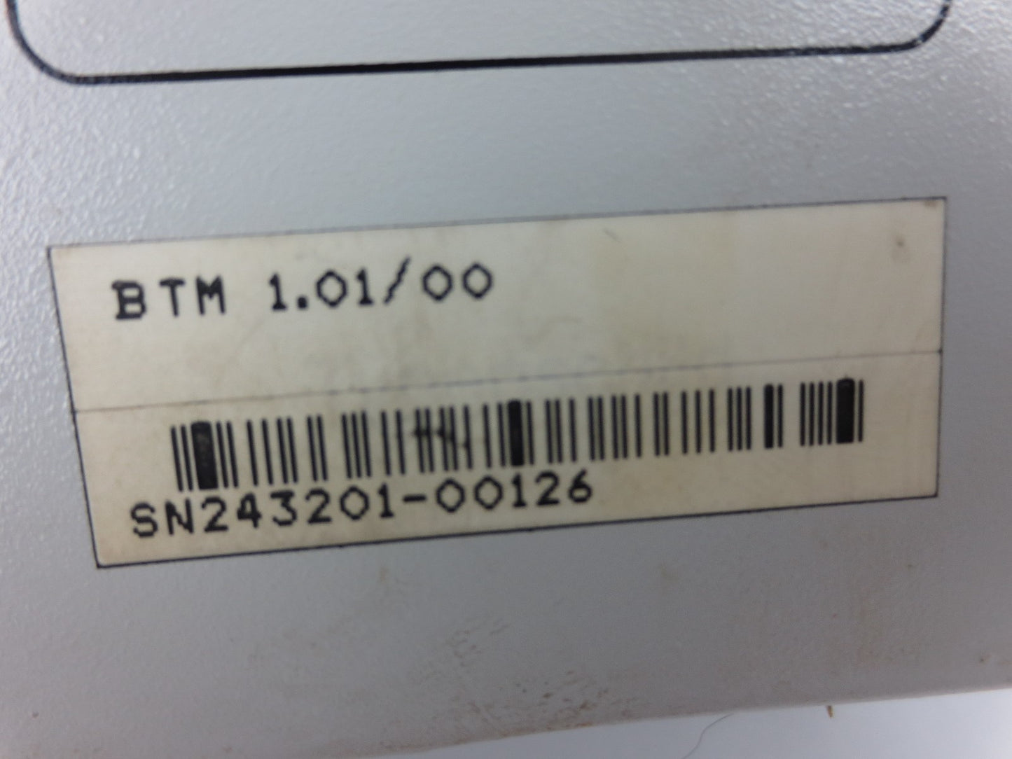 INDRAMAT / REXROTH BTM1.01/00 CONTROL PANEL / OPERATOR INTERFACE w/ E-STOP
