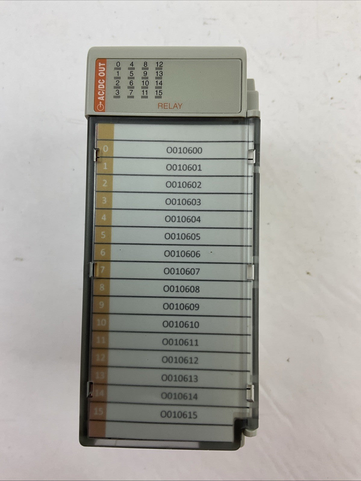 ALLEN BRADLEY 1769-OW16 SER A F/W REV 3.1 DIR/VER 95320765/03 16PT 5-265VAC
