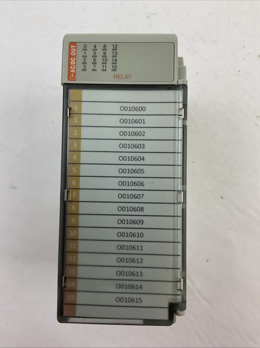 ALLEN BRADLEY 1769-OW16 SER A F/W REV 3.1 DIR/VER 95320765/03 16PT 5-265VAC
