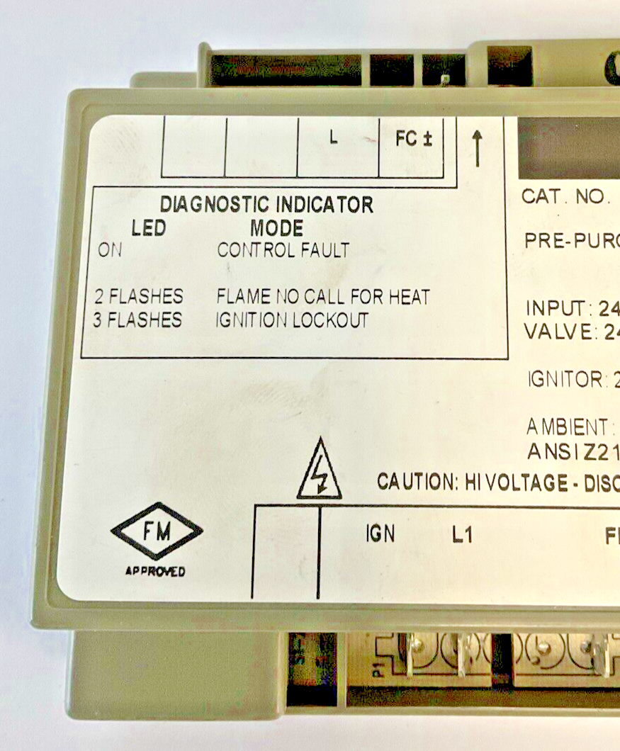 FENWAL 35-655908-003 IGNITION CONTROL CIRCUIT BOARD MODULE 24VAC 50/60HZ 2A