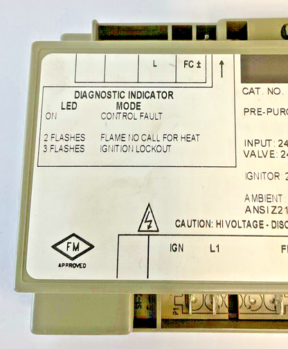 FENWAL 35-655908-003 IGNITION CONTROL CIRCUIT BOARD MODULE 24VAC 50/60HZ 2A