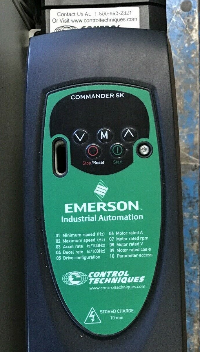 EMERSON SK4202  AC DRIVE 240V 18.5 22KW COMMANDER SK CONTROL TECHNIQUES