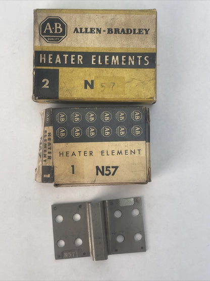 ALLEN BRADLEY N57 HEATER ELEMENT (LOT OF 3)
