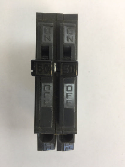 AMERICAN SWITCH A-250 CIRCUIT BREAKER 50/50A 2P 120/240VAC TYPE A 1267-46315