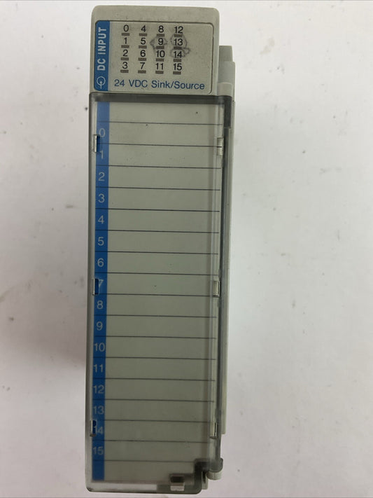 ALLEN BRADLEY 1769-IQ16 SER A REV 1 F/W REV 1.1 COMPAT I/O 16PT INPUT MODULE