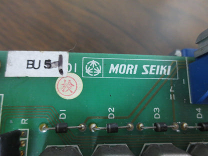 MORI SEIKI D-0204 BU1 SB2 BU3 BU5 CIRCUIT BOARDS (3) / RELAY CONTROL ASSEMBLY
