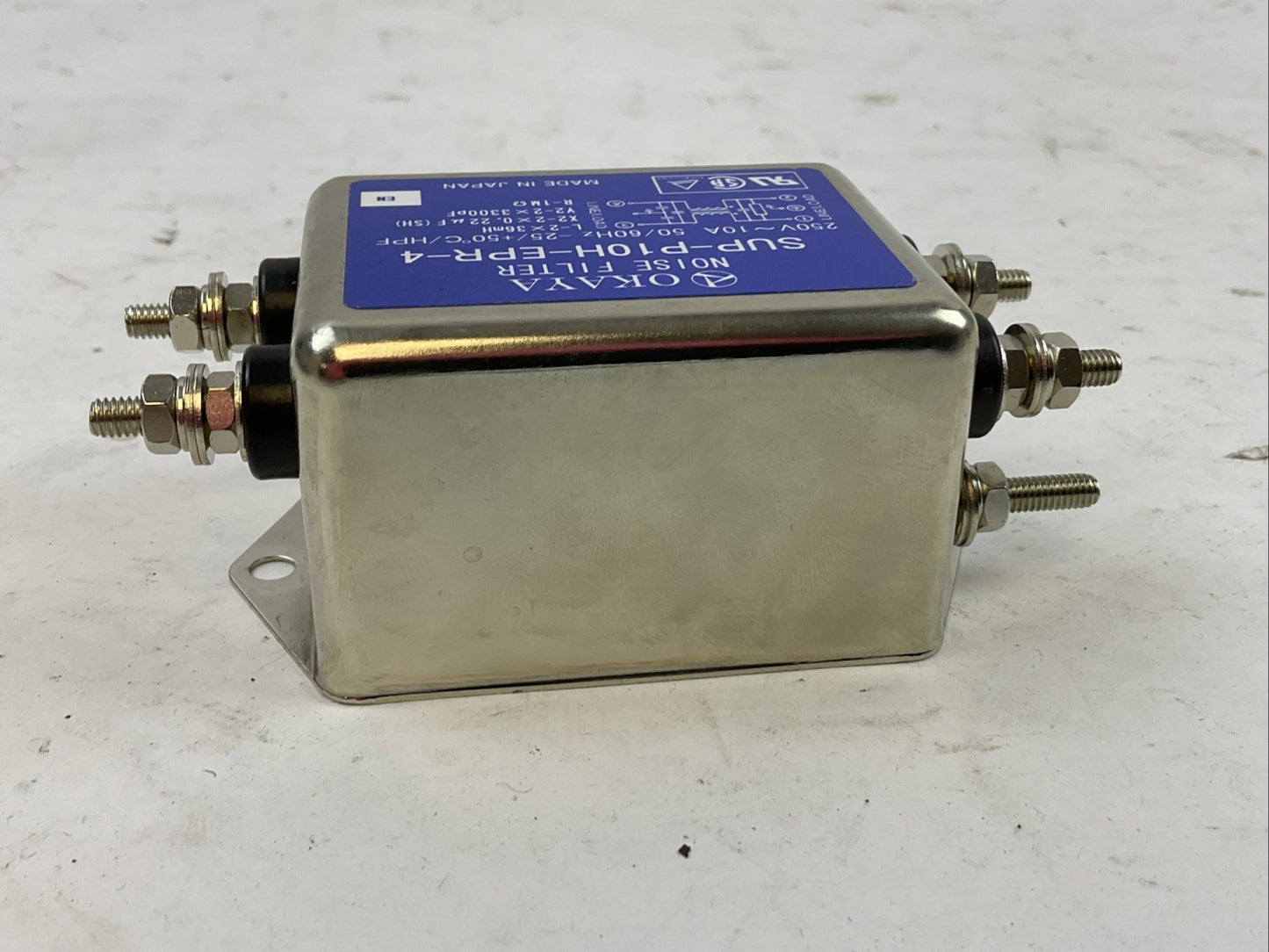 OKAYA SUP-P10H-EPR-4 NOIS FILTER 250VAC 10A