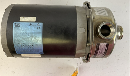 AMERICAN STAINLESS PUMPS INC SSP S143178CD3 SIZE 1.0" X 1.25" HP/RPM 0.75/3500