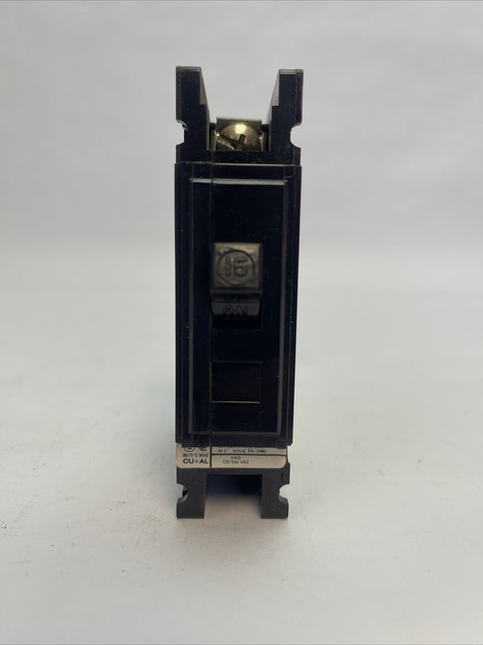 CUTLER HAMMER / WESTINGHOUSE QCHW1015 CIRCUIT BREAKER 15AMP 1POLE 120/240VAC