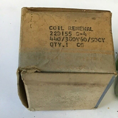 GENERAL ELECTRIC 22D155G-4 COIL RENEWAL 440/380V 60/50CY