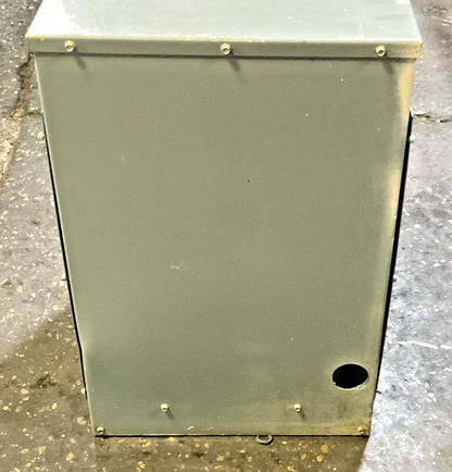SQUARE D 37S3H TRANSFORMER H.V.120-480V L.V.120-240 37.5KVA CLASS AA 60HZ TYPE S