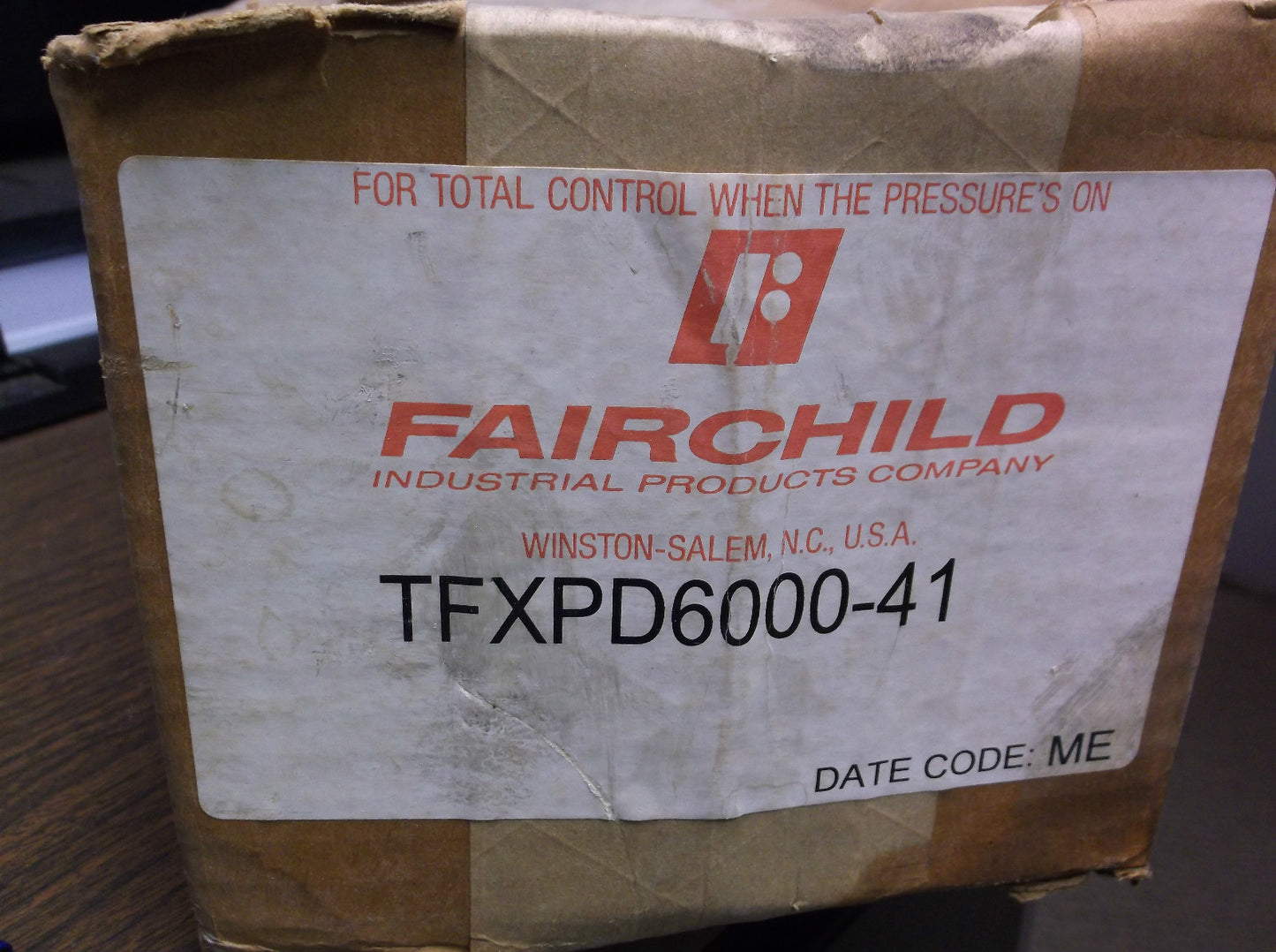 FAIRCHILD INDUSTRIAL PRODUCTS TFXPD6000-41 ELECTRO-PNEUMATIC TRANSDUCER NIB