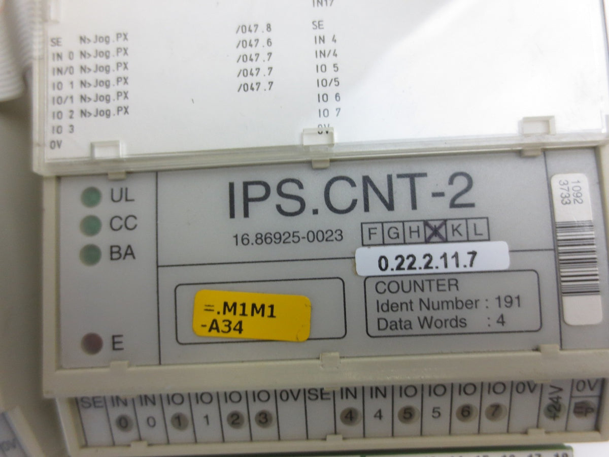 MAN ROLAND IPS.CNT-2 COUNTER MODULE + IPS.DI-1C DIGITAL INPUT + IPS.DIO-1C I/O